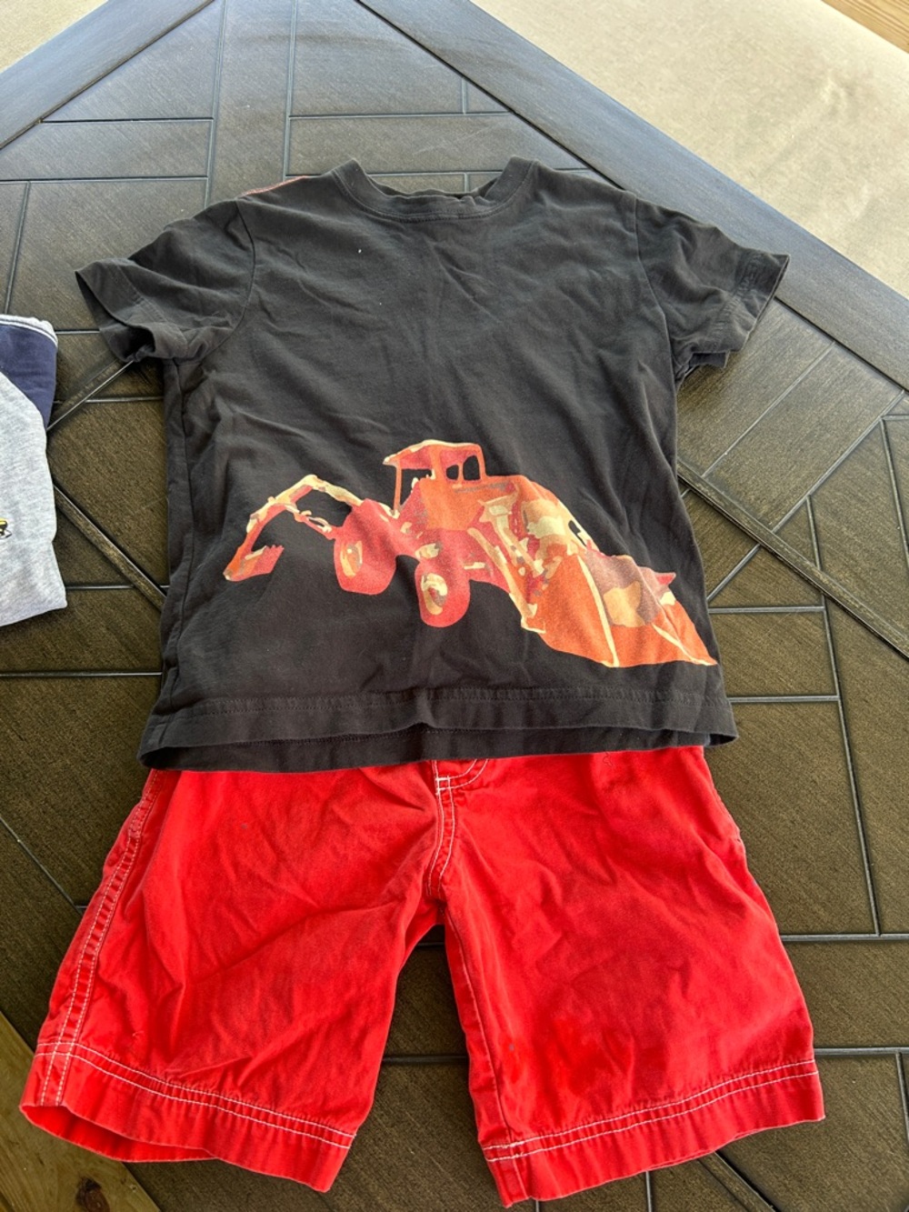 Hanna Andersson boys bundle of summer play clothes sizes 110 and 120 collectible - Picture 2 of 13